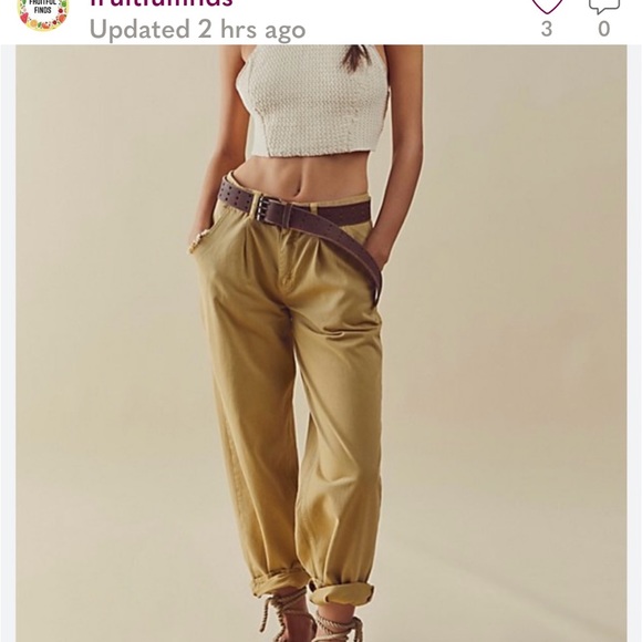 Women’s Free People Cya Later Skater Trousers - Picture 2 of 4